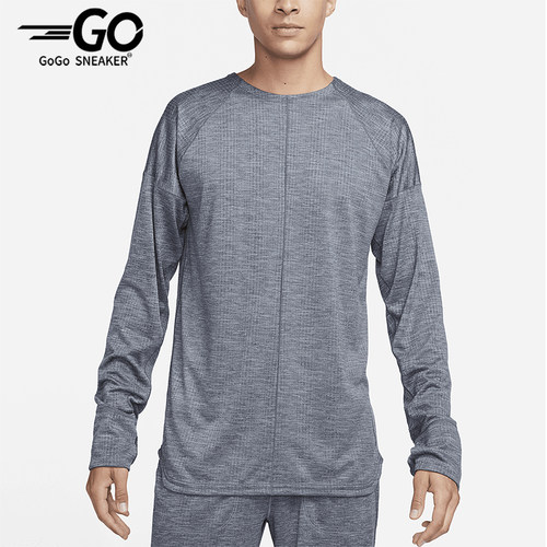 Nike/耐克正品男士徽标圆领运动健身休闲经典长袖T恤FB7775-065