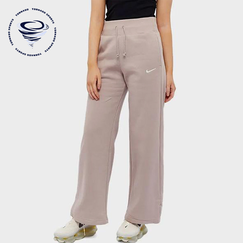 Nike/耐克正品系带女士印花图案松紧腰阔腿经典休闲裤DQ5615-272