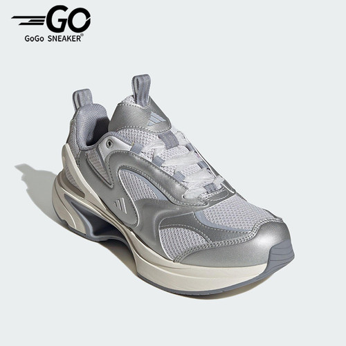 Adidas/阿迪达斯正品SWANNER女士网面透气厚底经典跑步鞋JQ0265