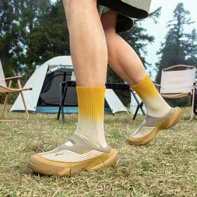 李宁正品CF溯行山SLIPPER男女同款缓震回弹户外休闲拖鞋AHCV005