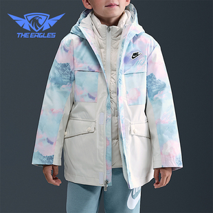 小童轻盈拒水三合一两件套羽绒服IR0020 冬季 988 耐克正品 Nike