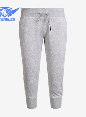 Adidas/阿迪达斯正品Neo束脚中腰女束脚裤经典中腰裤休闲裤AJ8564