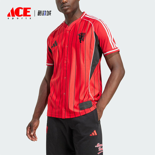Adidas/阿迪达斯正品ManchesterUnited新款短袖棒球服JN2832
