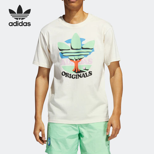 Adidas/阿迪达斯男子运动短袖