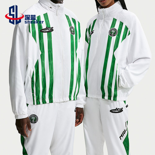 Nike/耐克正品男士休闲舒适拉链立领长袖夹克外套IU7644-100