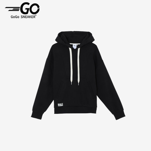 Puma/彪马正品休闲透气新款男女运动加绒保暖连帽卫衣631530-01