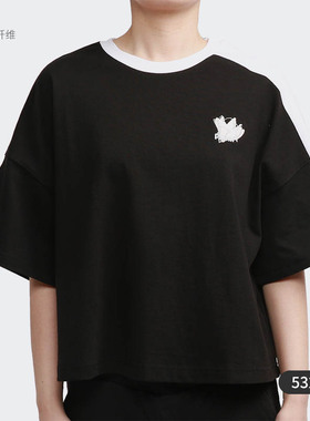 Puma/彪马正品秋冬季新款女子百搭短款休闲运动T恤衫 532258-19