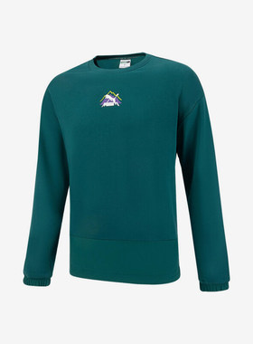 Puma/彪马正品2024年新款男士舒适透气圆领套头卫衣537391-24