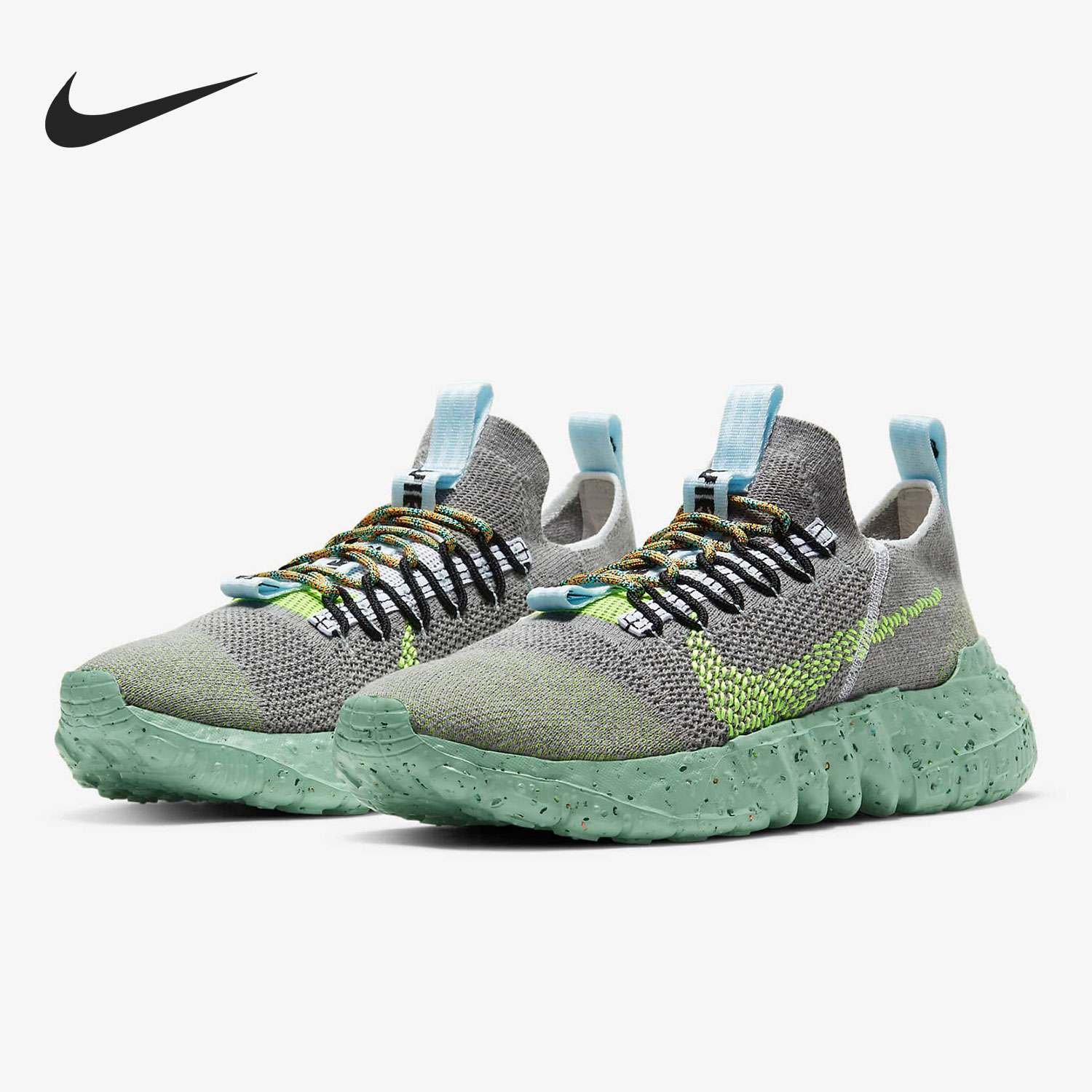 Nike/耐克官方正品 SPACE HIPPIE 01 男女休闲运动鞋 DJ3056-002