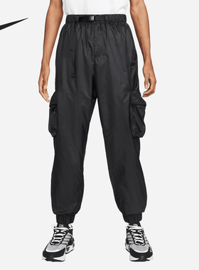 Nike/耐克正品Tech男士束脚大口袋梭织休闲长裤FB7911-010