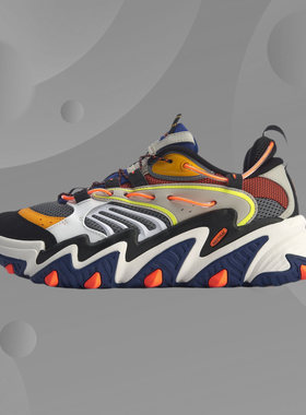 李宁复古老爹鞋X-Claw猫爪鞋春季正品男机能休闲鞋AGLQ013