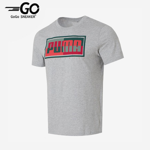 Puma/彪马正品GRAPHICS Puma Box Tee男士经典复古短袖687678-04