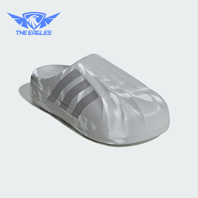 Adidas/阿迪达斯正品三叶草男女套入式耐磨经典贝壳头拖鞋JI3154