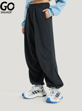 Adidas/阿迪达斯正品FAV PAR PNT2女士运动宽松休闲伞裤KS2851