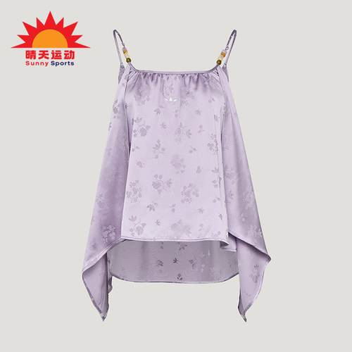 Adidas/阿迪达斯正品女士新中式透气时尚休闲背心T恤LD6442
