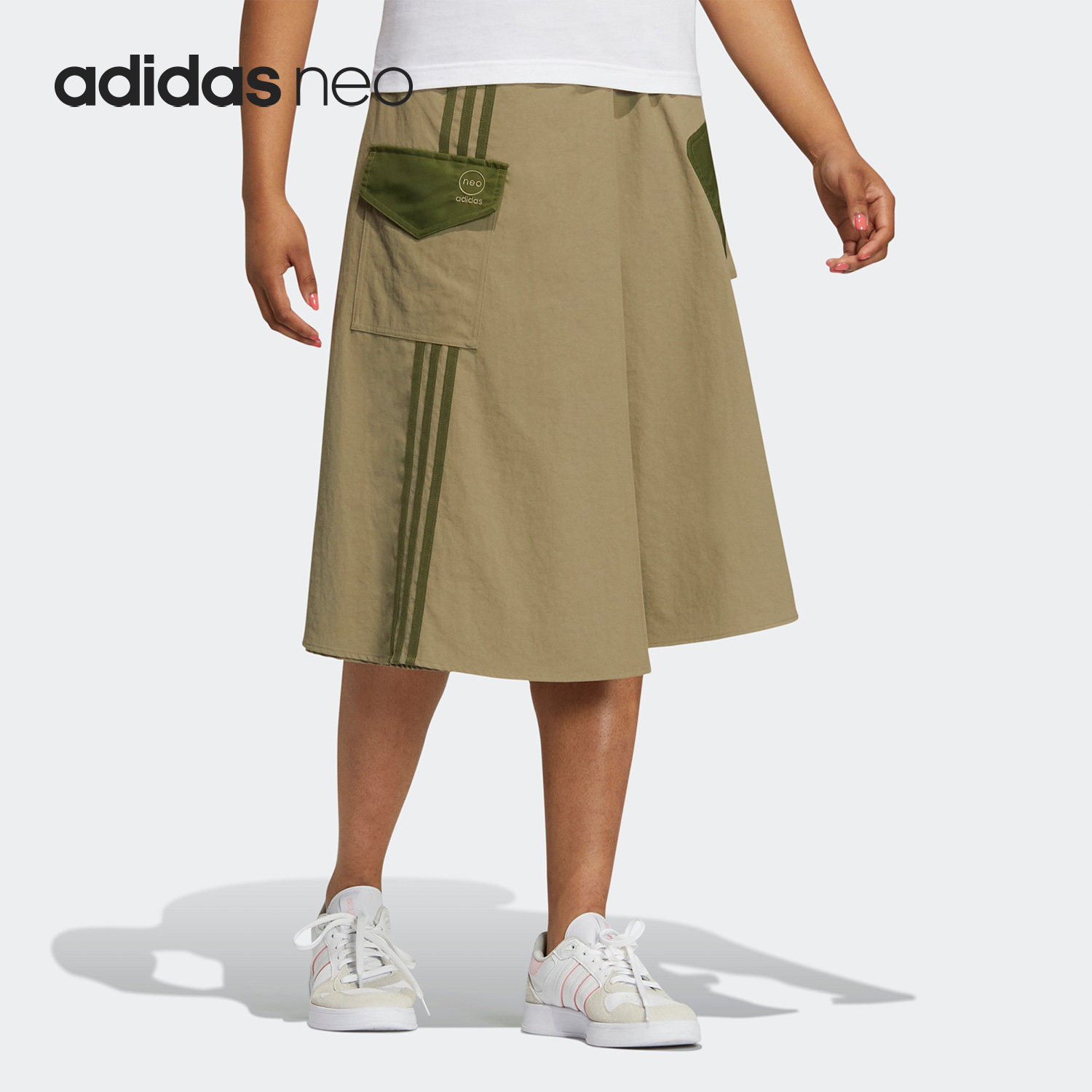 Adidas/阿迪达斯正品neo新款女子运动透气简约半身裙HN2328,运动服/休闲服装,运动半身裙,淘宝优惠券,粉丝福利购,淘宝优惠卷