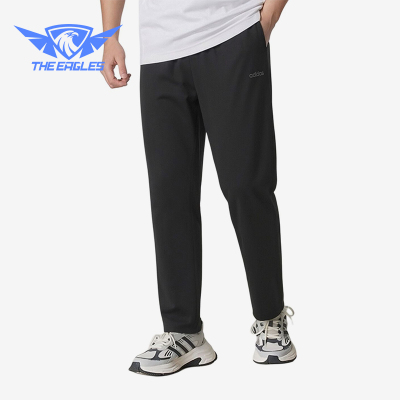 Adidas/阿迪达斯正品纯色直筒快干跑步宽松经典简约裤装KQ5299