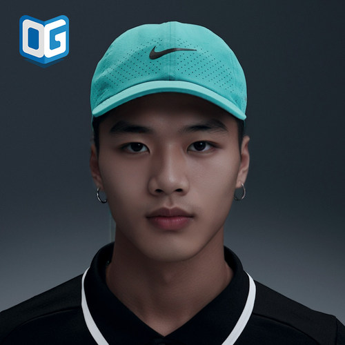 Nike/耐克正品运动男女同款透气吸汗训练经典鸭舌帽FB5598-345