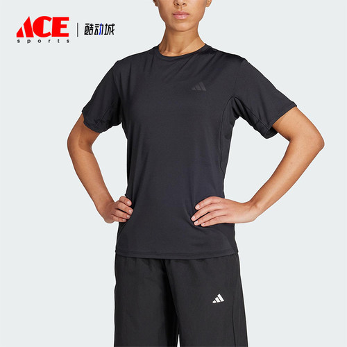 Adidas/阿迪达斯正品夏季女士凉感宽松经典健身运动短袖T恤KB5676