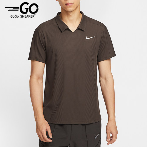 Nike/耐克正品CourtSlamDri-FIT休闲网球经典Polo衫HM6753-237