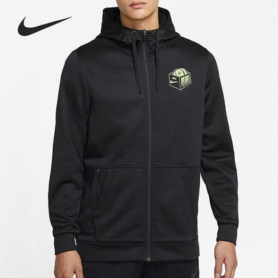 Nike/耐克正品男子春秋加绒连帽运动训练夹克外套CZ2422-010