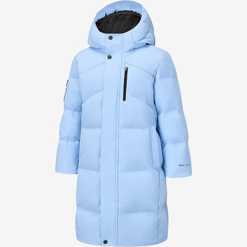 Skechers斯凯奇正品男女长款保暖梭织羽绒服P425B028-02GK