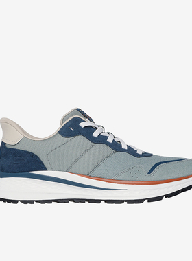 Skechers/斯凯奇正品新款男士复古慢跑闪穿轻便缓震跑步鞋