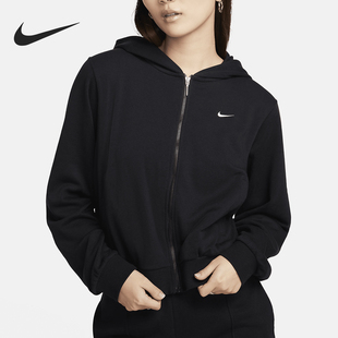 Nike/耐克官方正品当季新款女士运动针织连帽外套FN2420-010