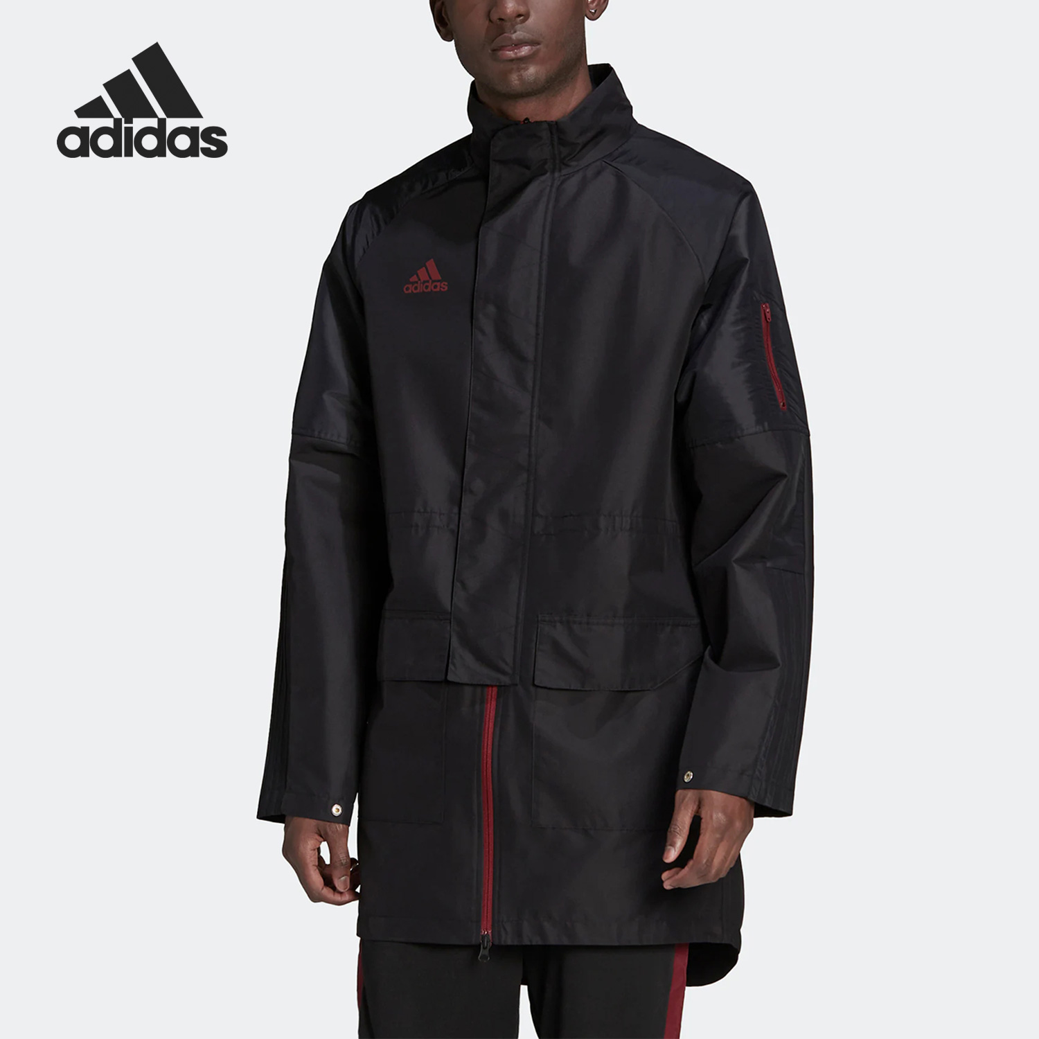 Adidas/阿迪达斯官方正品TIRO PARKA ST 男子足球运动外套H60013