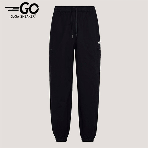 Adidas/阿迪达斯正品三叶草男士系带经典亲肤梭织运动裤KY5771