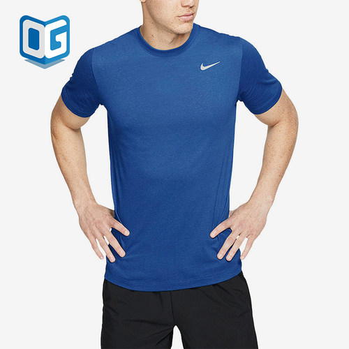 Nike/耐克正品男士运动休闲宽松圆领运动短袖T恤AR6030-476