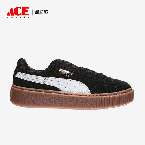 Puma/彪马正品Suede Platform女士运动经典休闲防滑板鞋363906-02