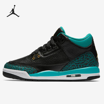 Nike/耐克正品Air Jordan 3 AJ3女子GS大童篮球鞋441140-018