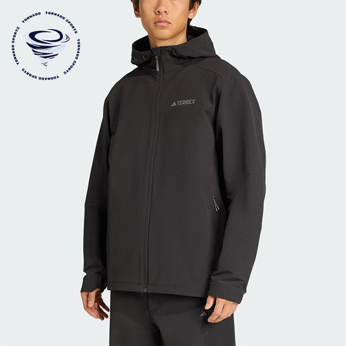 Adidas/阿迪达斯正品2025秋季款男士日常连帽保暖运动外套JV6233