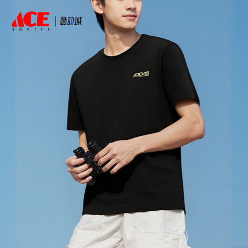 Adidas/阿迪达斯正品夏季男士跑步简约经典运动透气短袖T恤KU5311