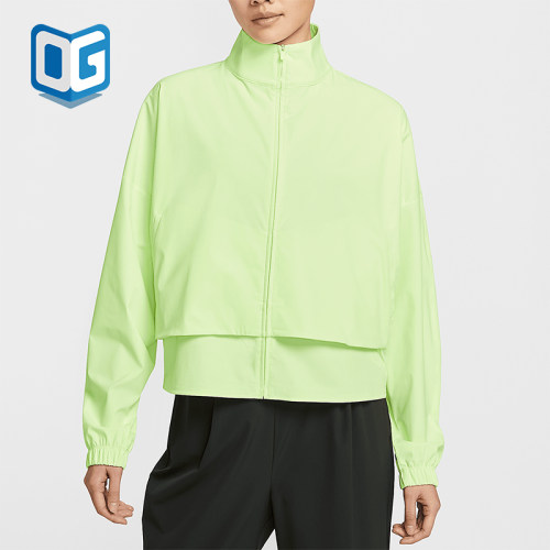 Nike/耐克正品Dri-FIT女士全长拉链开襟经典夹克外套HJ0964-701