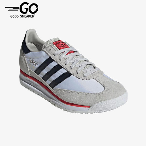 Adidas/阿迪达斯正品SL72男低帮网面拼接麂皮运动鞋JS0746