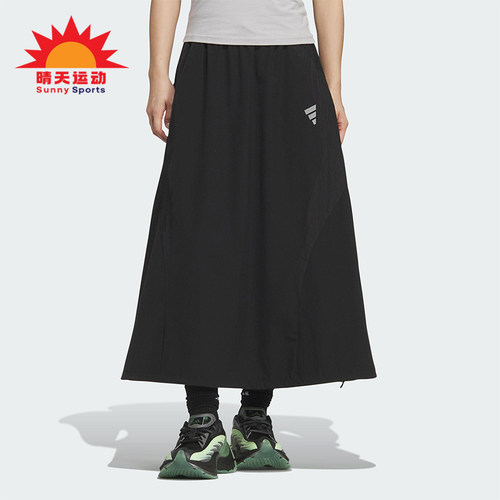 Adidas/阿迪达斯正品FOS FUTURE女士梭织A字运动工装半身裙KF0699