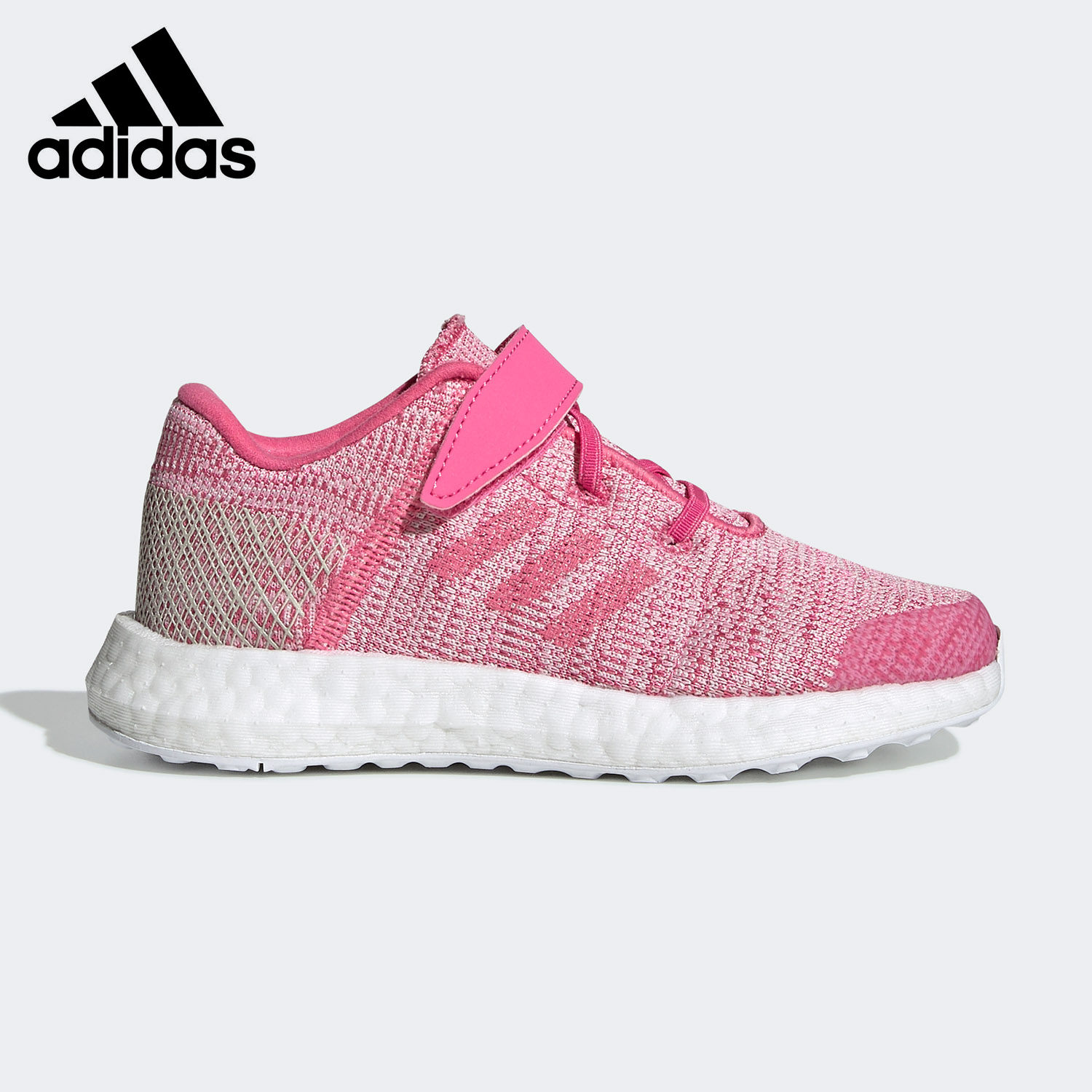 Adidas/阿迪达斯正品 PureBOOST GO EL C大童跑步儿童鞋 F34014