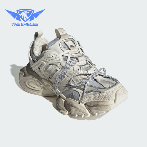 Adidas/阿迪达斯正品新款男女时尚缓震运动厚底跑步鞋JS1588