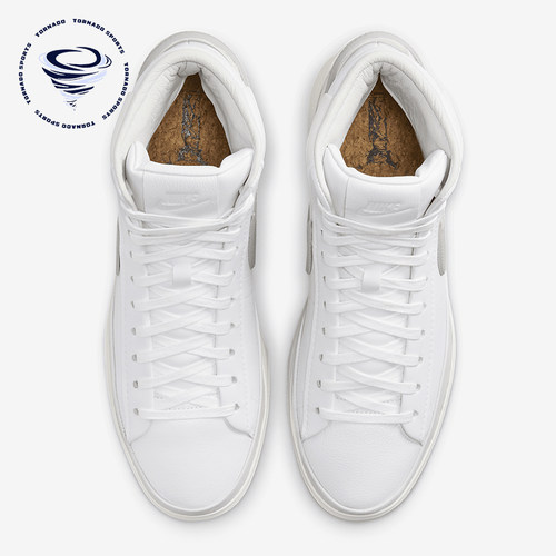 Nike/耐克正品Blazer男士系带高帮耐磨厚底休闲板鞋DX5800-101