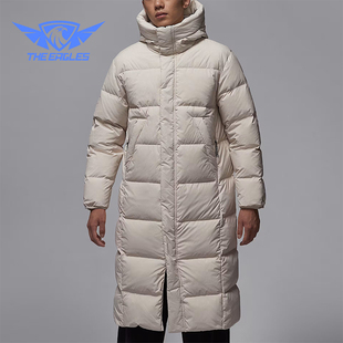 连帽运动羽绒服FV7270 Nike 休闲保暖长款 JORDAN男士 104 耐克正品