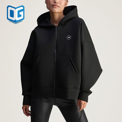 Adidas/阿迪达斯正品SCUBA HD女士休闲宽松连帽运动外套JV7036
