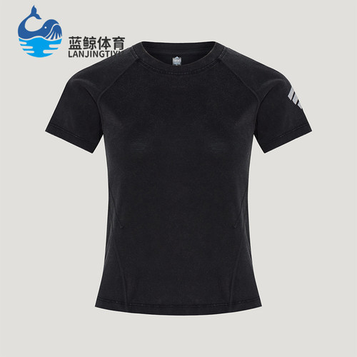 Adidas/阿迪达斯正品女士时尚经典套头圆领休闲短袖T恤KY7861
