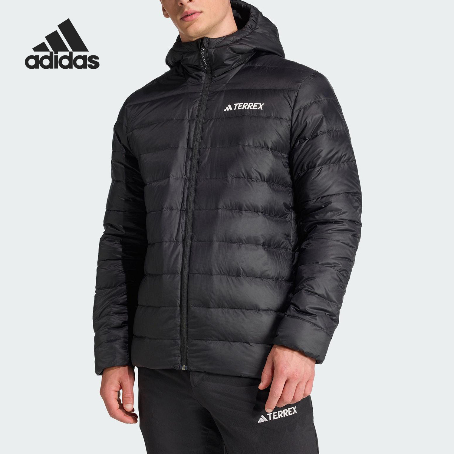 Adidas/阿迪达斯正品2025 MULTI男士保暖户外羽绒服KB2176