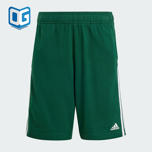 Adidas/阿迪达斯正品U 3S KN SHO大童运动透气休闲短裤IX9558