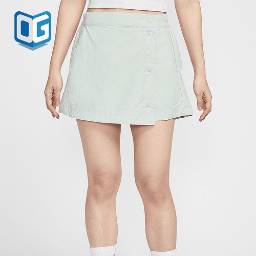 Nike/耐克正品Sportswear女士实用梭织透气经典裤裙HM6980-034