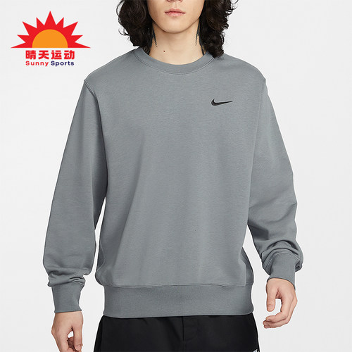 Nike/耐克正品Club男士休闲刺绣圆领套头耐穿运动卫衣IR0104-084