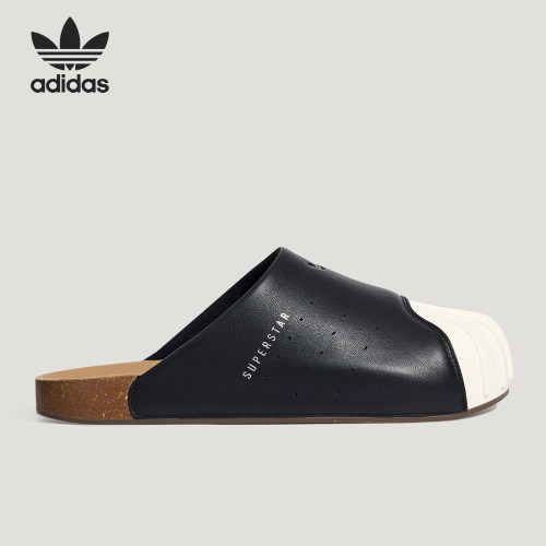 Adidas/阿迪达斯正品ADIMULE SUPERSTAR男女经典休闲拖鞋LC0411