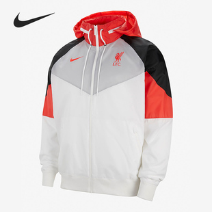 Nike/耐克正品男士拼接撞色可收纳风帽夹克外套CZ3417-100